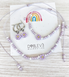 Conjunto flor de fimo - 9 colores - comprar online