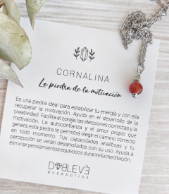 Collar CORNALINA - Motivación - comprar online