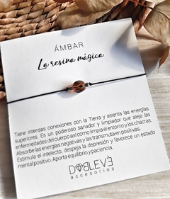 Pulsera energética esfera - 22 piedras - Doblevé Accesorios Mayorista