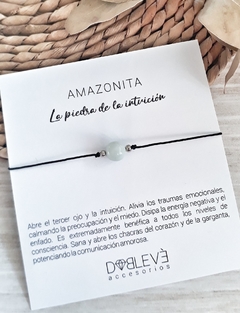 Pulsera energética esfera - 22 piedras