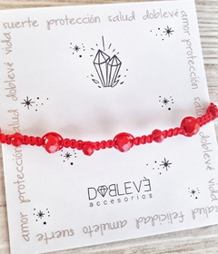 Pulsera amuleto ROJA