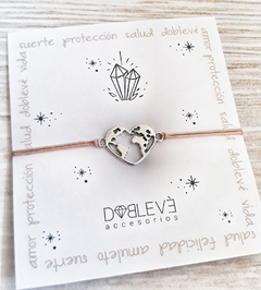 Pulsera amuleto AMOR POR NUESTRA TIERRA