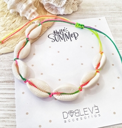 Tobillera buzios - Doblevé Accesorios Mayorista