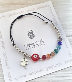 Pulsera amuleto felicidad, protección y equilibrio