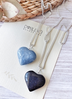 Collar CORAZÓN LLUVIA DE ESTRELLAS - Fuerza emocional