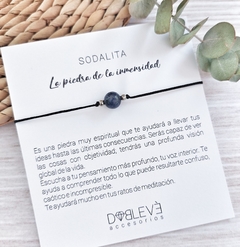 Pulsera energética esfera - 22 piedras en internet