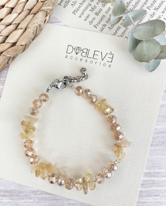 Pulsera energética CITRINO - Felicidad y prosperidad - comprar online