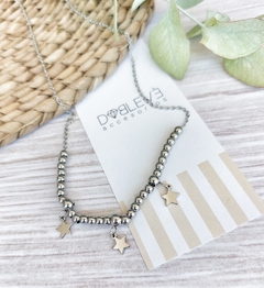 Collar de acero quirúrgico estrellas
