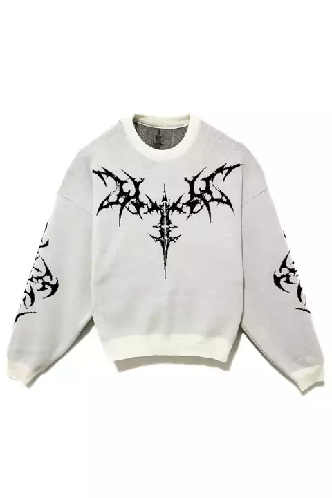 SWEATER CRUZ CREMA BZ