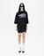 REMERA SUPER OVER TEE - BLACK CR