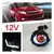 Par de Faros Programable Ojo de Diablo - 8 cm de Diámetro, Redondo con Soportes Laterales 12V - comprar online