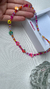 HANDMADE COLLAR DE VIDRIO FACETADO, FIMO Y PLATA en internet