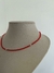 COLLAR VERIDIAN ROJO