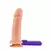 PÊNIS REALÍSTICO VIBRADOR EXTERNO 15,5 X 4,5 CM HOT FLOWERS