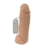 PÊNIS REALÍSTICO COM VIBRO EXTERNO 19 X 5 CM JEITO SEXY