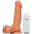 PÊNIS DE BORRACHA COM VIBRADOR E VENTOSA 16 X 3,5 CM JEITO SEXY