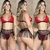 CONJUNTO LUXO FRANJINHA JEITO SEXY