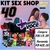 Kit sex shop atacado 40 produtos eróticos revenda ou uso -topgel