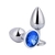 PLUG ANAL LUXO DE METAL E PEDRAS IMPORT - comprar online