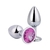 PLUG ANAL LUXO DE METAL E PEDRAS IMPORT - loja online