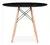 MESA EAMES EIFFEL REDONDA 90 CM - PRETO PETROMIX - comprar online