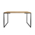 Mesa de Jantar Porto Belo Móveis 135x90x75cm Natura - comprar online