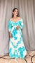 Vestido Bella Nude/Azul - comprar online