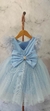 Vestido Daniela Azul Celeste - comprar online