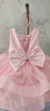 Vestido Crinol Rosa Bebê na internet