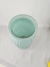 Vaso decorativo verde de vidro 1700ml 24cmx9cm na internet