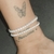 Kit 2 Pulseiras Cravejadas Zircônia - loja online