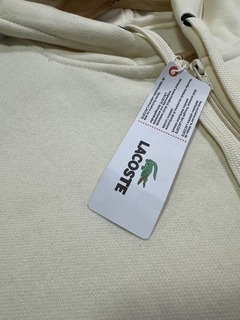 CASACO MOLETOM LACOSTE na internet