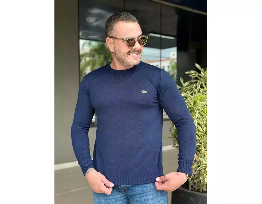 Sueter Lacoste Azul
