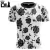 Camisa Florida Branca Masculina