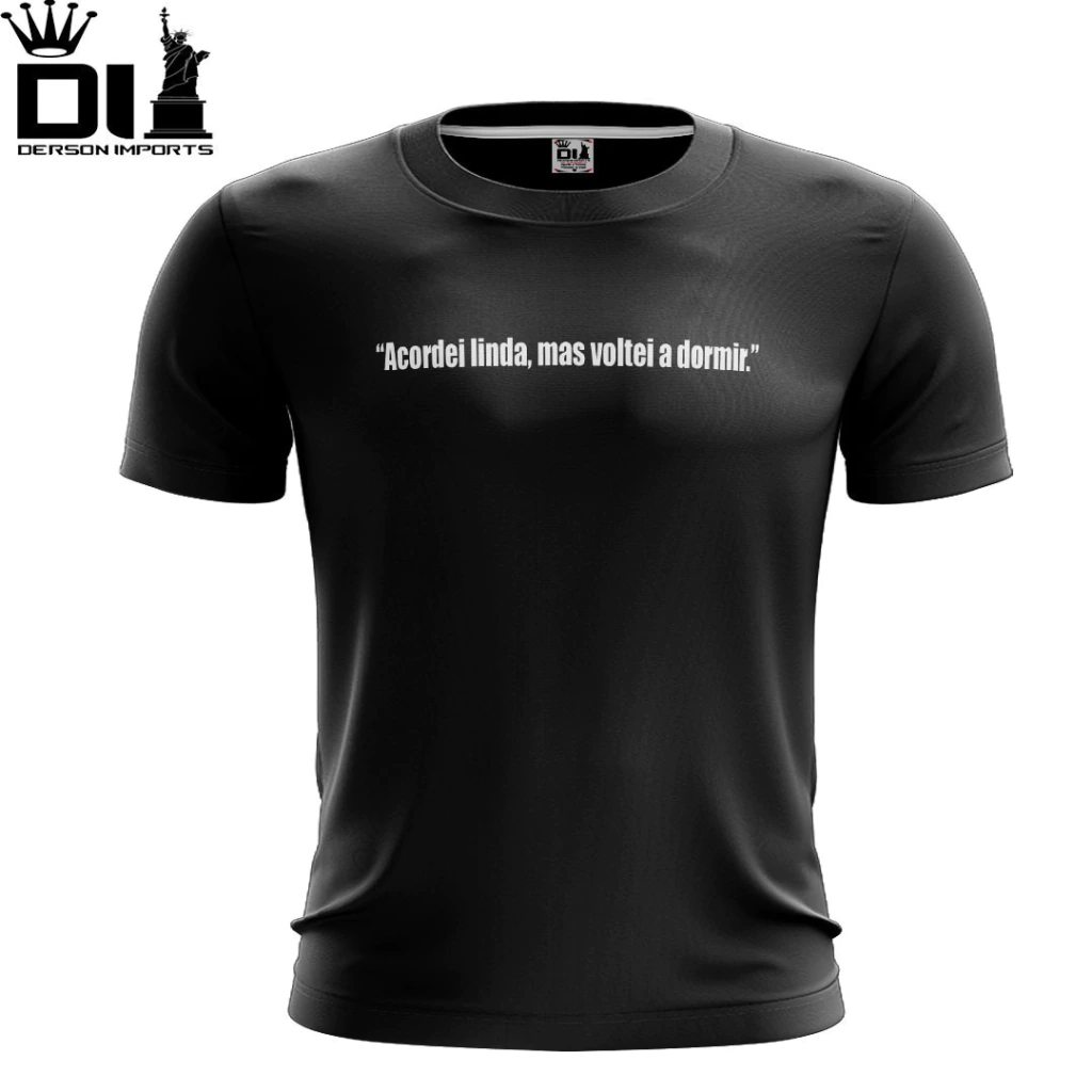 CAMISETA DRAY FIT FEMININA ACORDEI LINDA