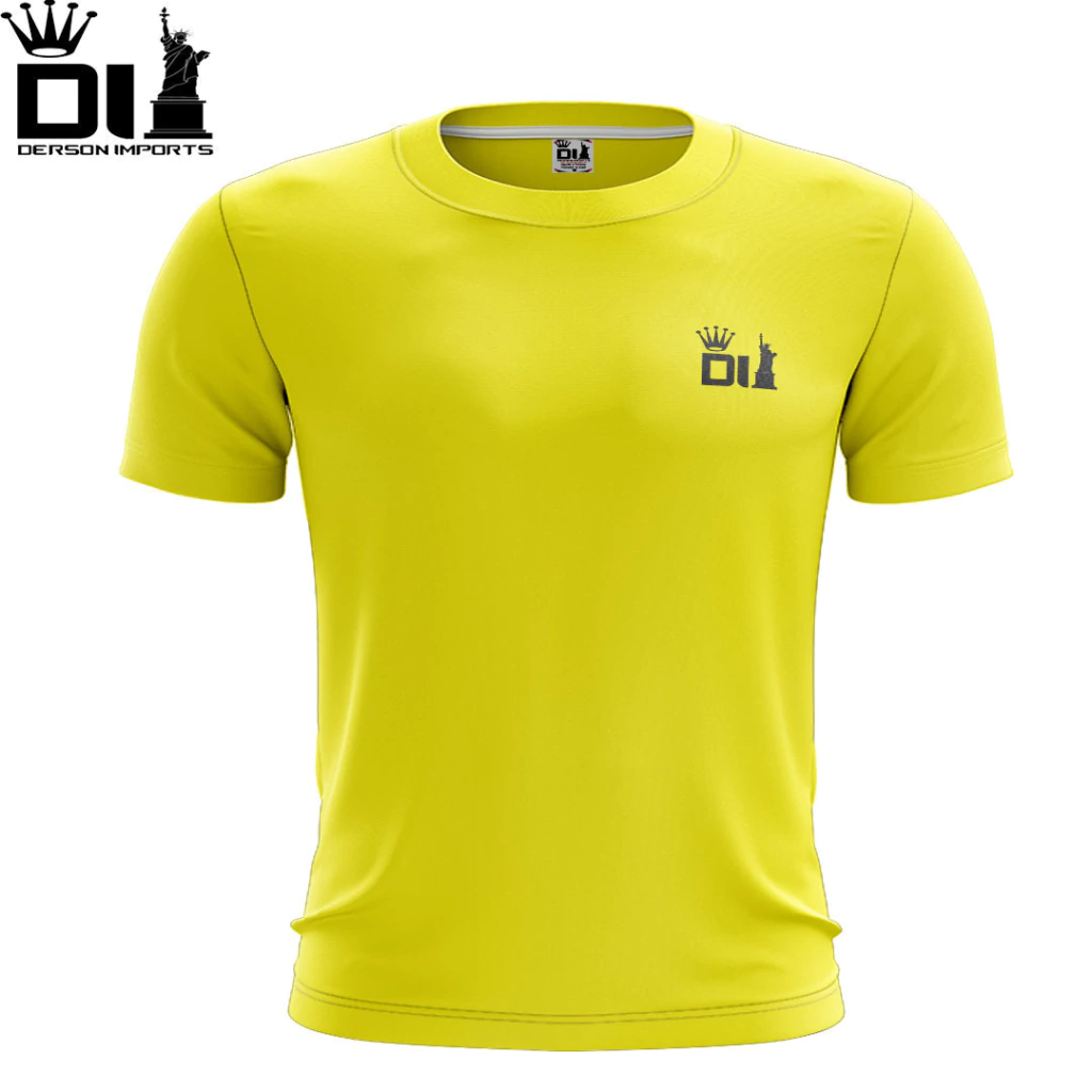 Camiseta Amarela dry fit Masculina