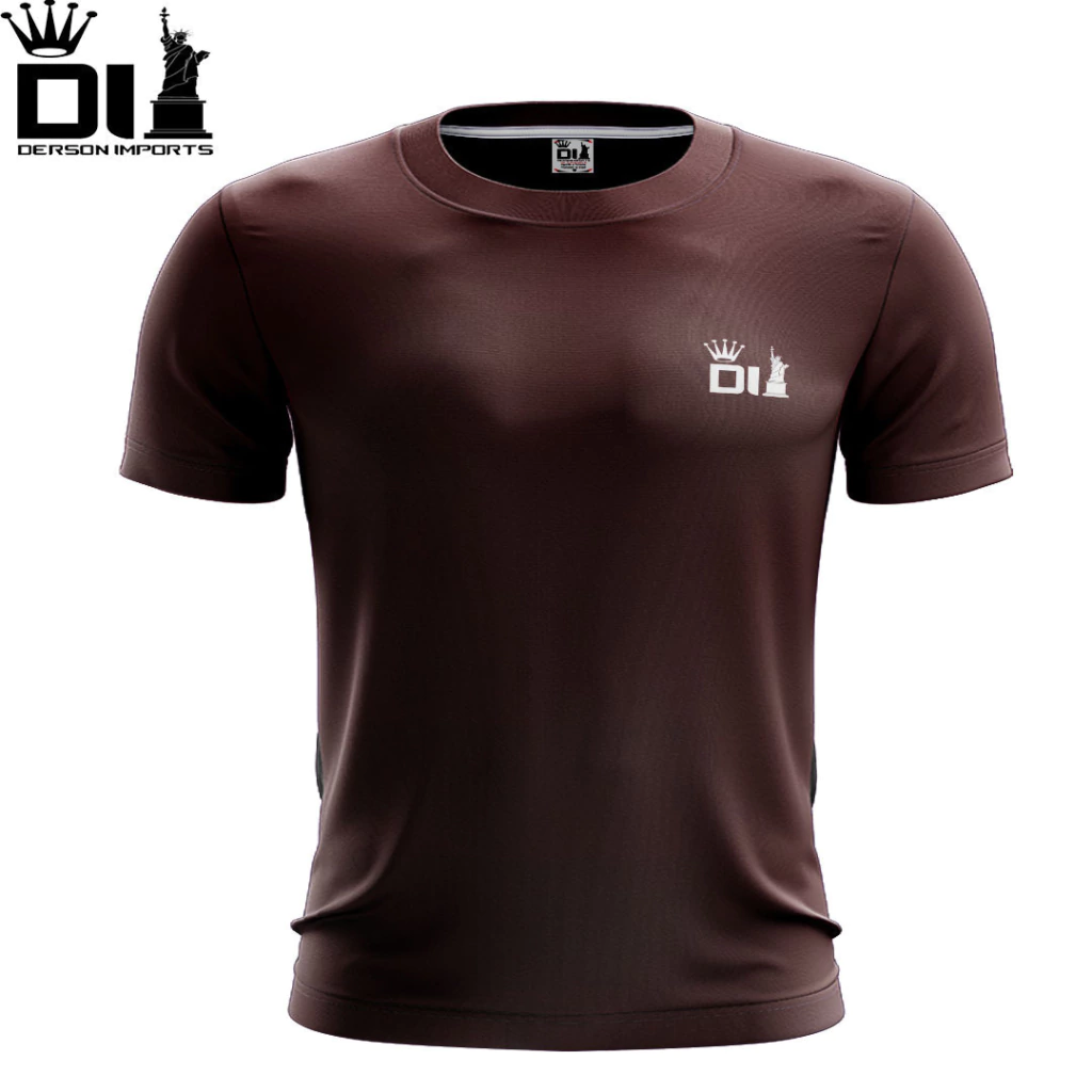 CAMISETA DRY FIT BORDO MASCULINA