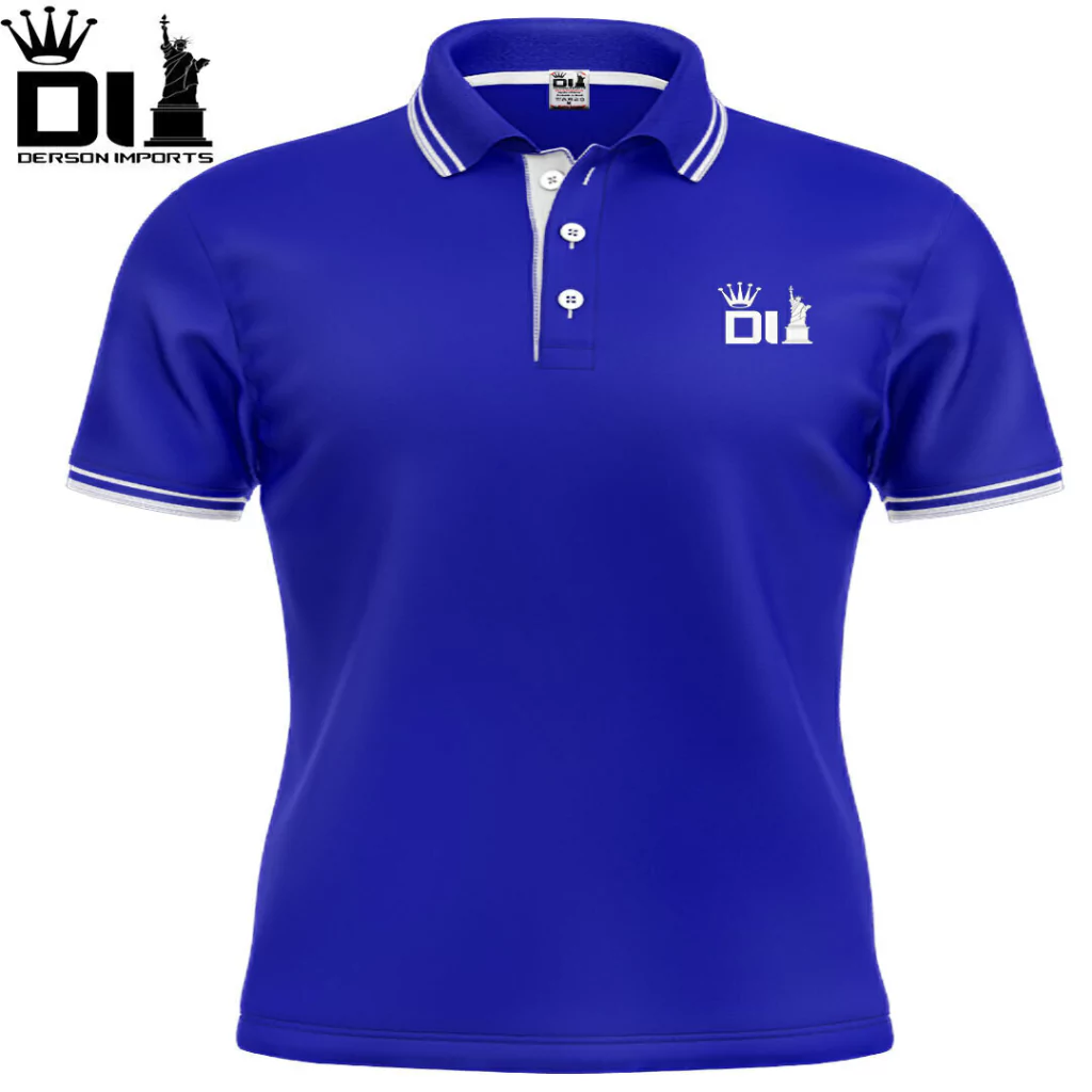 Camiseta Polo Masculina Azul