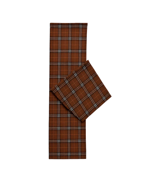 Lenço Xadrez - Corte Retangular - comprar online