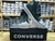 Converse plataforma gamuza gris - comprar online