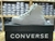 Imagen de Converse plataforma punta plateada