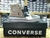 Converse plataforma gamuza beige
