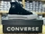 Converse plataforma gamuza negro - tienda online