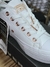 Converse plataforma cuero blanca - PkStore