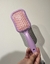Escova raquete vazada Beca Cosméticos | Para cabelos cacheados e lisos. Massageadora, - comprar online