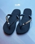 Top com Placas Logo Havaianas e Corações Dourados