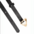 CINTO DE COURO FINO FIVELA TRIANGULAR - comprar online