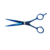 TESOURA MOFASHI. AZUL 6.0 FINA FIO NAVALHA - comprar online