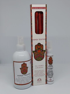 Kit Hamsa (Rocio Gr + Rocio Ch + Sahumerios) - comprar online
