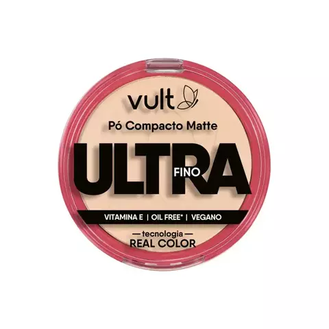 Pó Compacto Matte Ultrafino Vult - 9g
